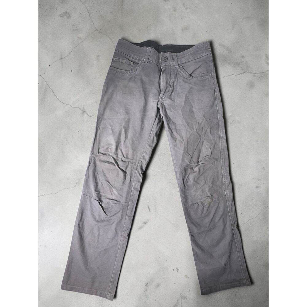 Kuhl Kanvus Pants Mens 30x30 Gray Outdoor Hiking Canvas Workwear Trail
